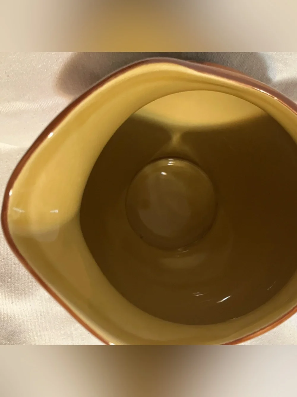 Orange Rooster Pitcher
